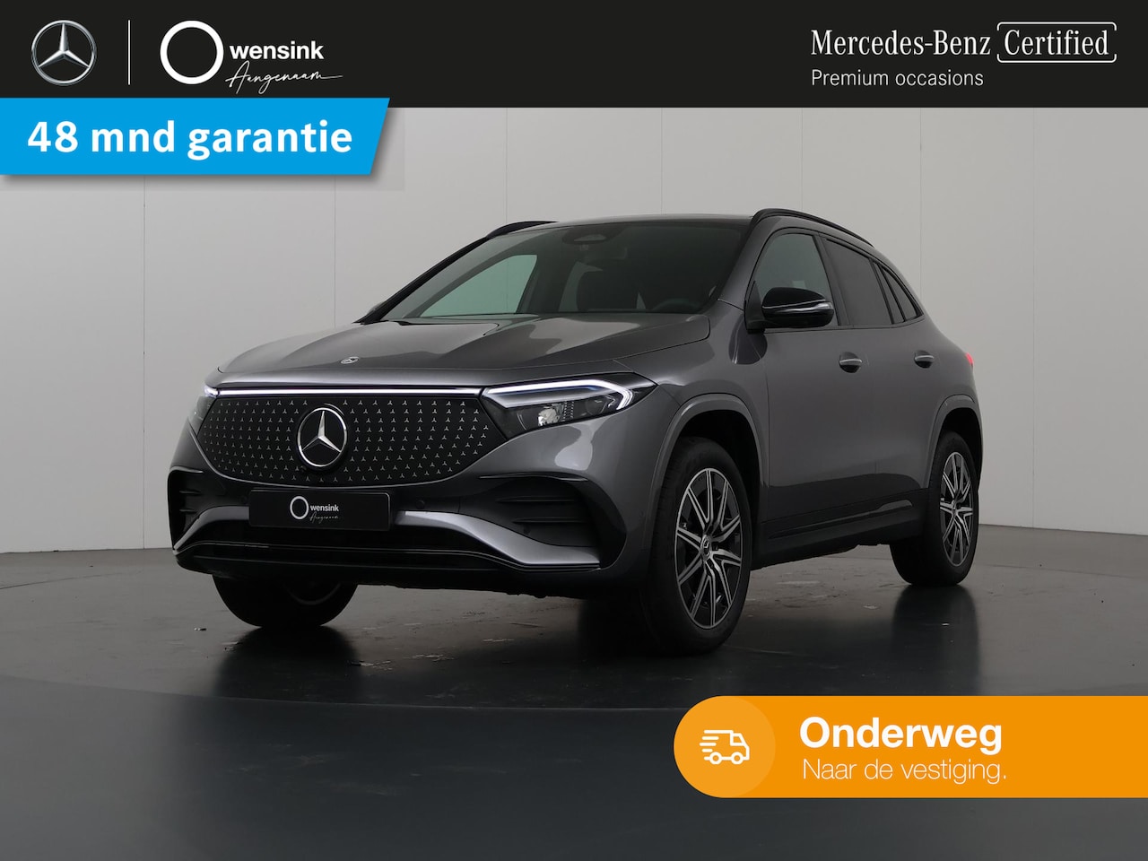 Mercedes-Benz EQA - 250+ AMG NIGHT Premium Plus 71 kWh | Panoramadak | Keyless Entry | Burmester | 360 camera - AutoWereld.nl