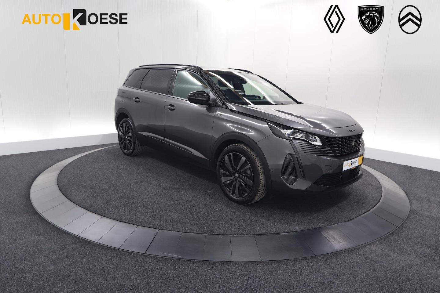 Peugeot 5008 - PureTech 130 EAT8 GT Black Pack | 7 Zitplaatsen | Adaptieve Cruise Control | Elektronische - AutoWereld.nl