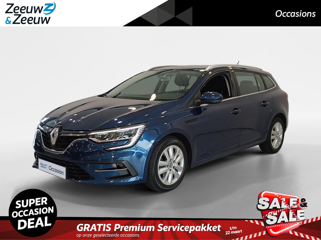 Renault Mégane Estate - 1.3 TCe Business Zen *Navigatie*Climate*Parkeersensoren*LED*Dealer Onderhouden! - AutoWereld.nl