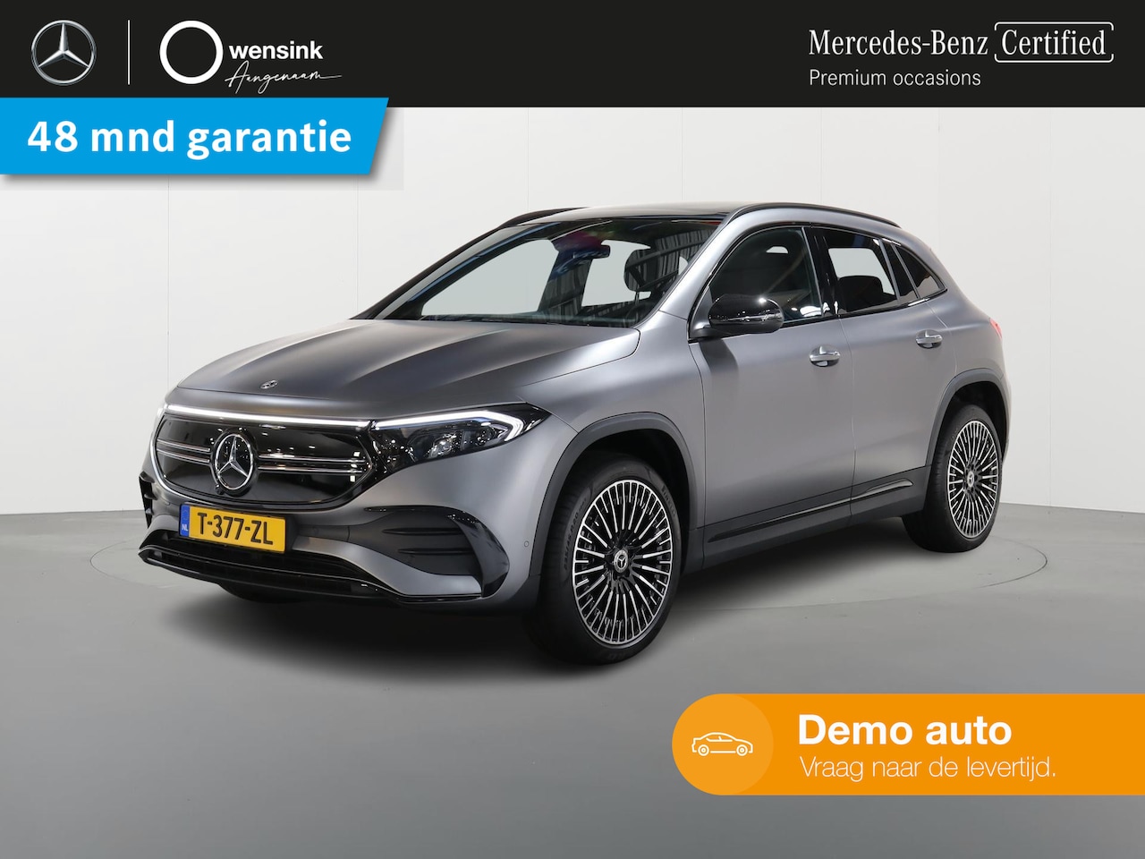 Mercedes-Benz EQA - 250 Sport Edition Panoramadak | AMG nightpakket incl. 20'' | Manufaktur berrgrijs magno | - AutoWereld.nl