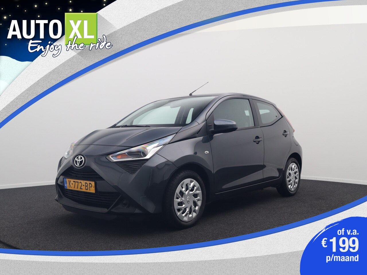 Toyota Aygo - 1.0 VVT 73 PK x-play Camera Carplay Navi Airco LED - AutoWereld.nl