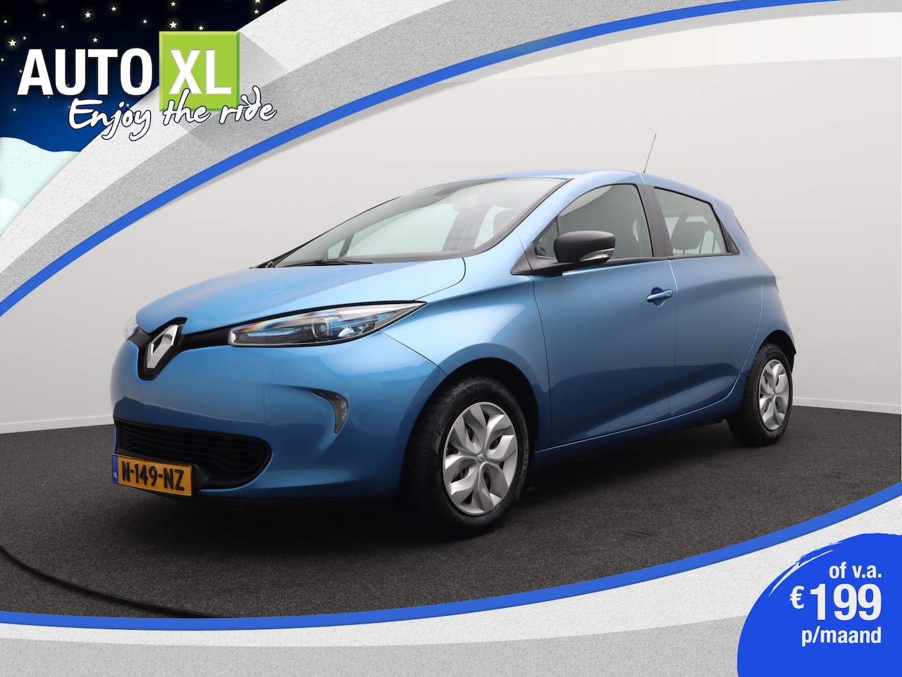 Renault Zoe - R90 Life 41 kWh (Accuhuur €80 p/m) Digi. Dash Climate Cruise - AutoWereld.nl