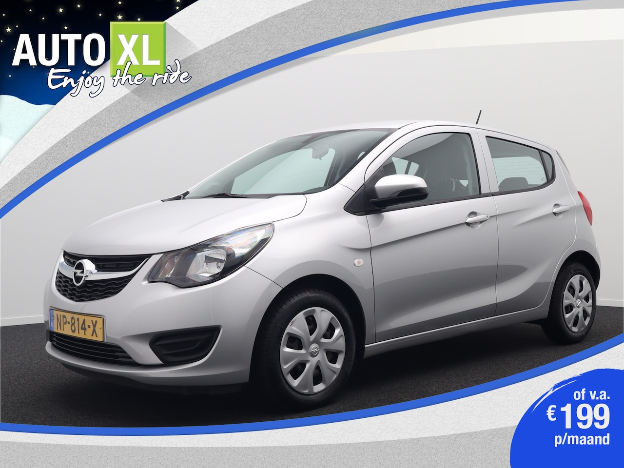 Opel Karl - 1.0 ecoFLEX Edition Airco Cruise Multimedia - AutoWereld.nl