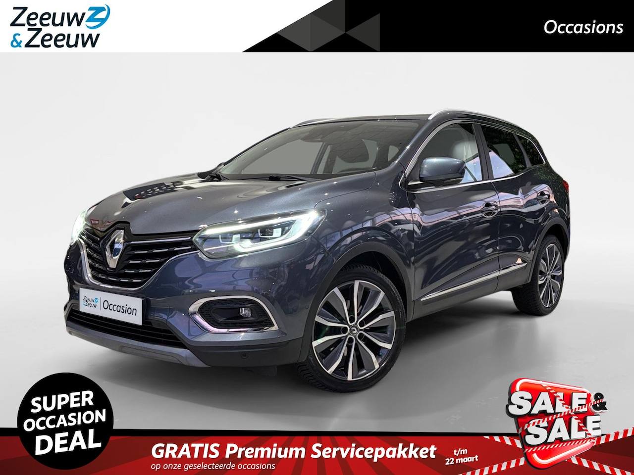 Renault Kadjar - 1.3 TCe Zen | Trekhaak | Leder | Navigatie | - AutoWereld.nl