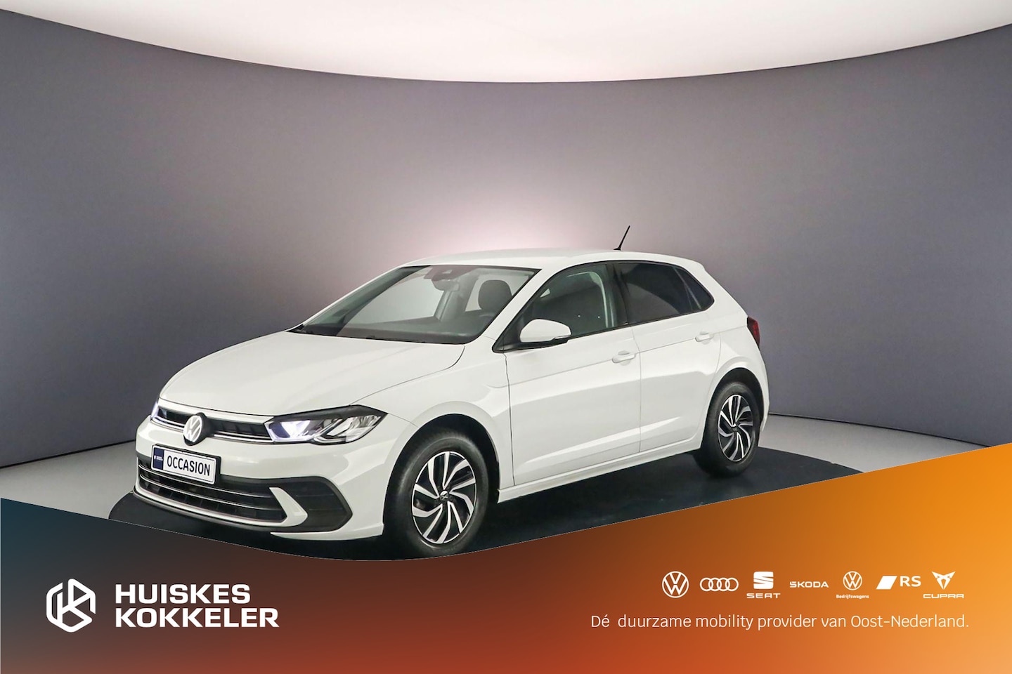 Volkswagen Polo - Life 1.0 TSI 95pk Adaptive cruise control, LED koplampen, Airco, App connect, DAB, Radio, - AutoWereld.nl