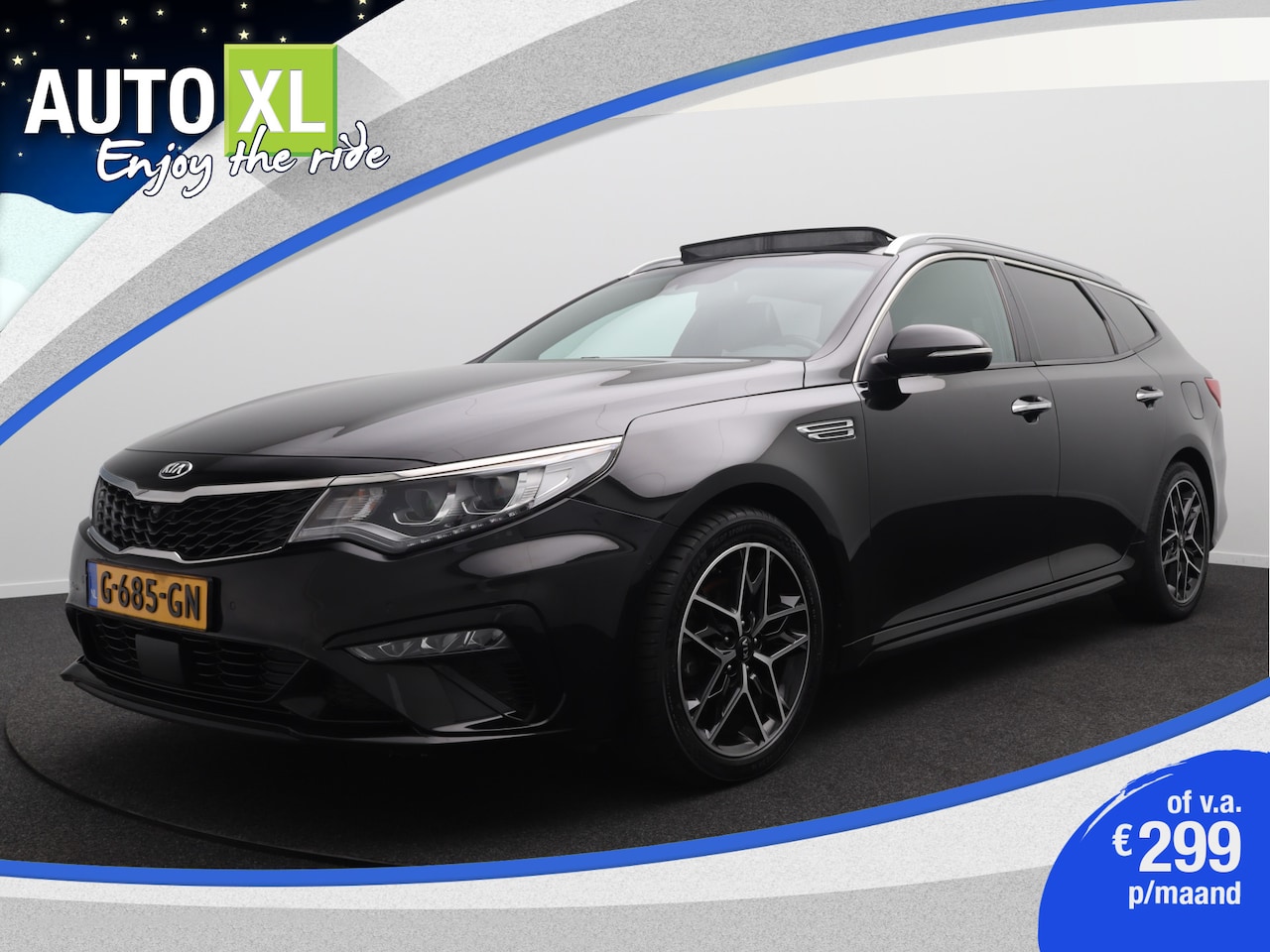 Kia Optima Sportswagon - 1.6 T-GDI GT-Line Pano-dak Harman Kardon Memory Stoelkoeling - AutoWereld.nl