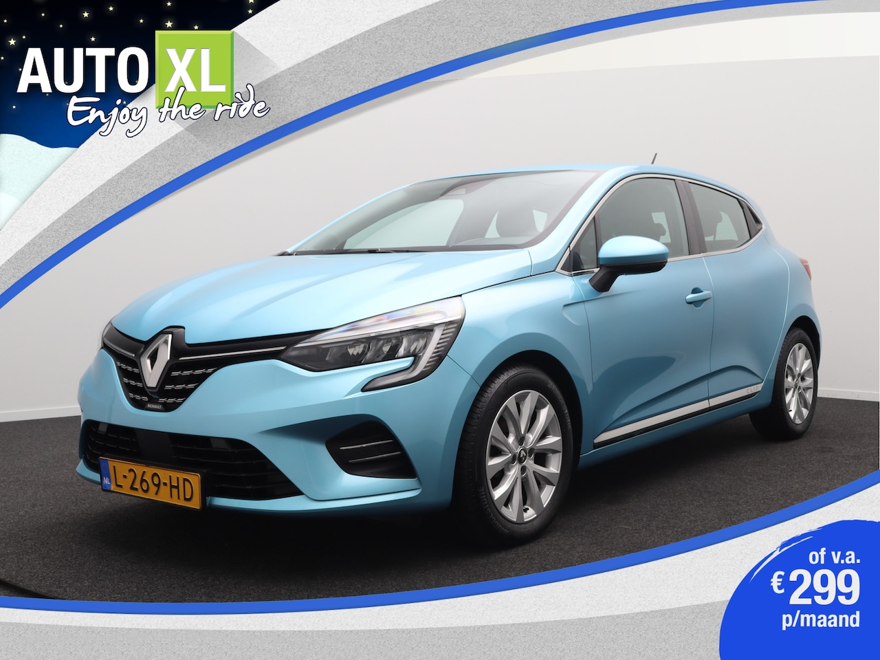 Renault Clio - 1.0 TCe 92 PK Intens Digi. Dash Carplay Climate Half-Leder LMV 16' - AutoWereld.nl