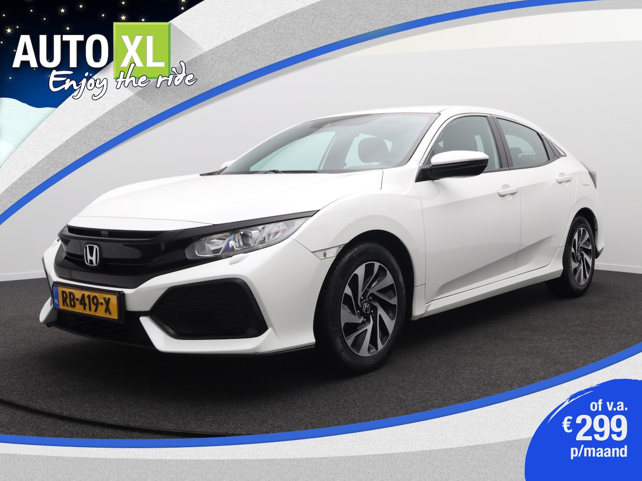 Honda Civic - 1.0 i-VTEC Comfort Adap. Cruise Navi Stoelverwarming - AutoWereld.nl