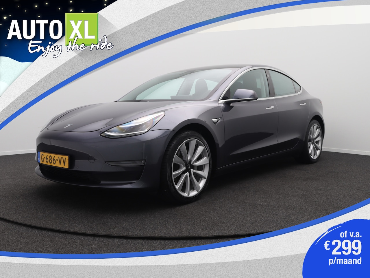 Tesla Model 3 - Long Range RWD Long Range AWD 75 kWh Full Self Driving LMV 18' SoH 95% - AutoWereld.nl