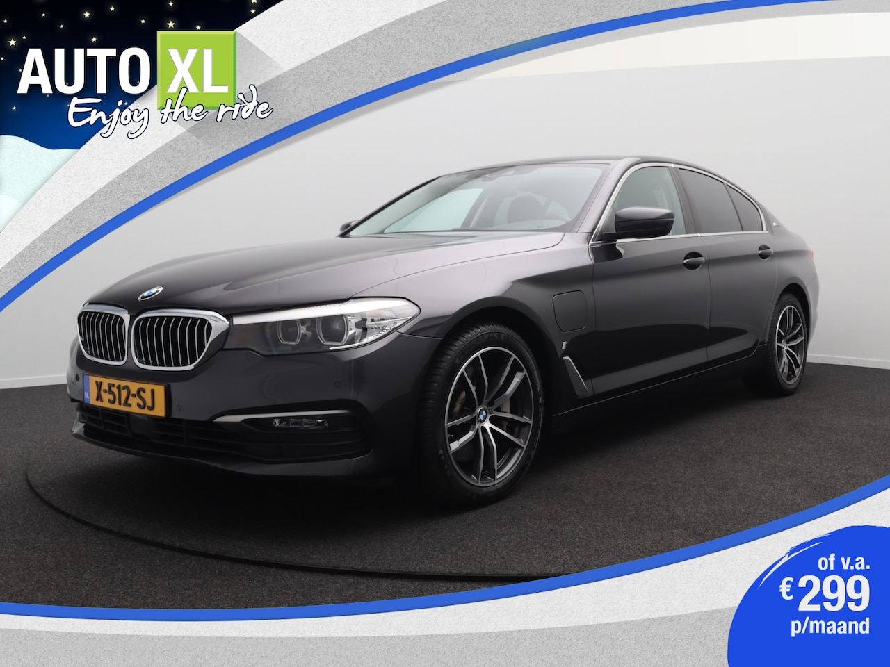 BMW 5-serie - 530e iPerformance Executive Adapt. Cruise Stoelverw. Camera Navi - AutoWereld.nl