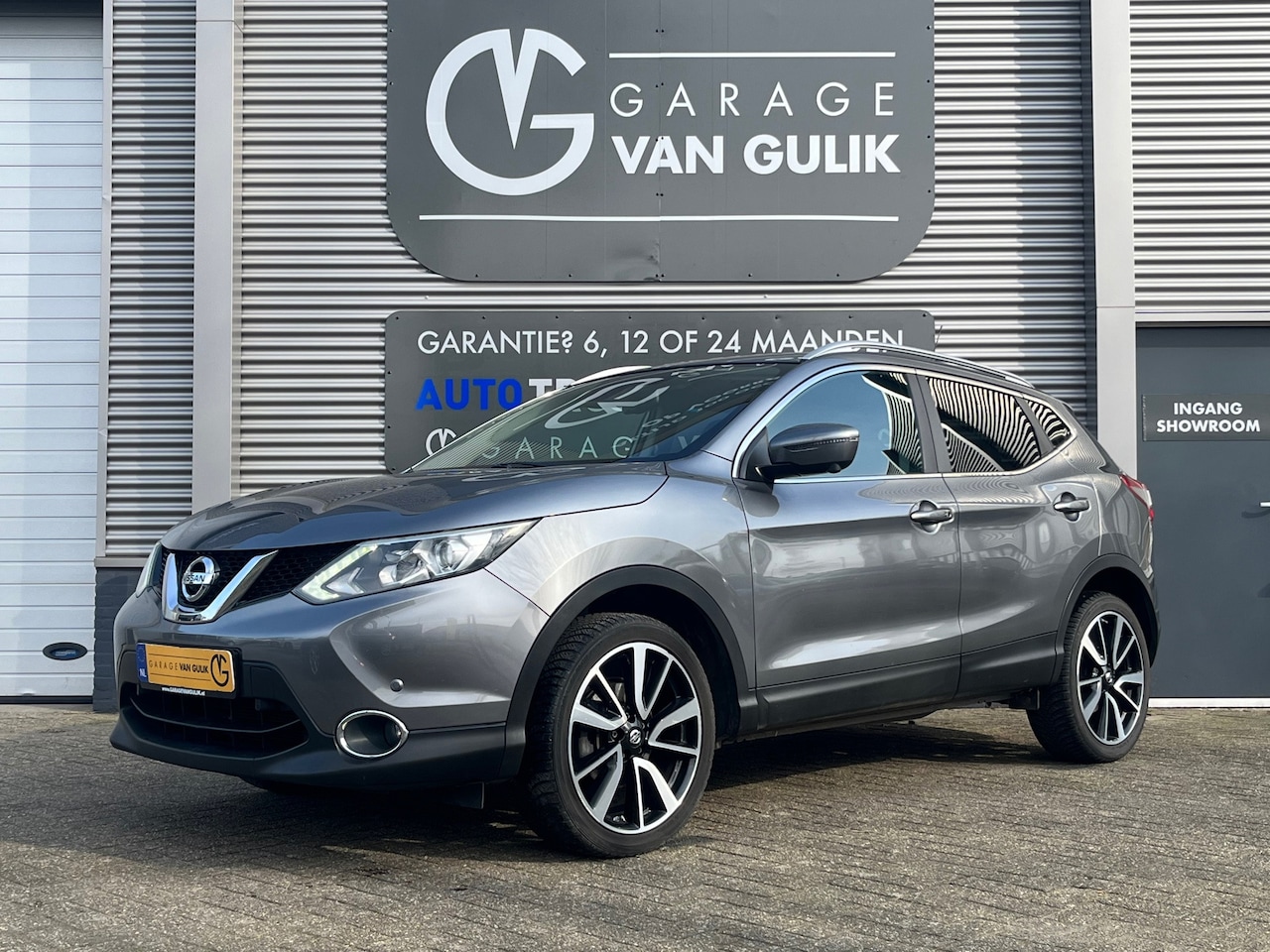 Nissan Qashqai - 1.2 116PK Clima,Cruise,Navi,Bluetooth,Isofix,360Camera,KeylessEntry+Start,LaneAssist,Parke - AutoWereld.nl