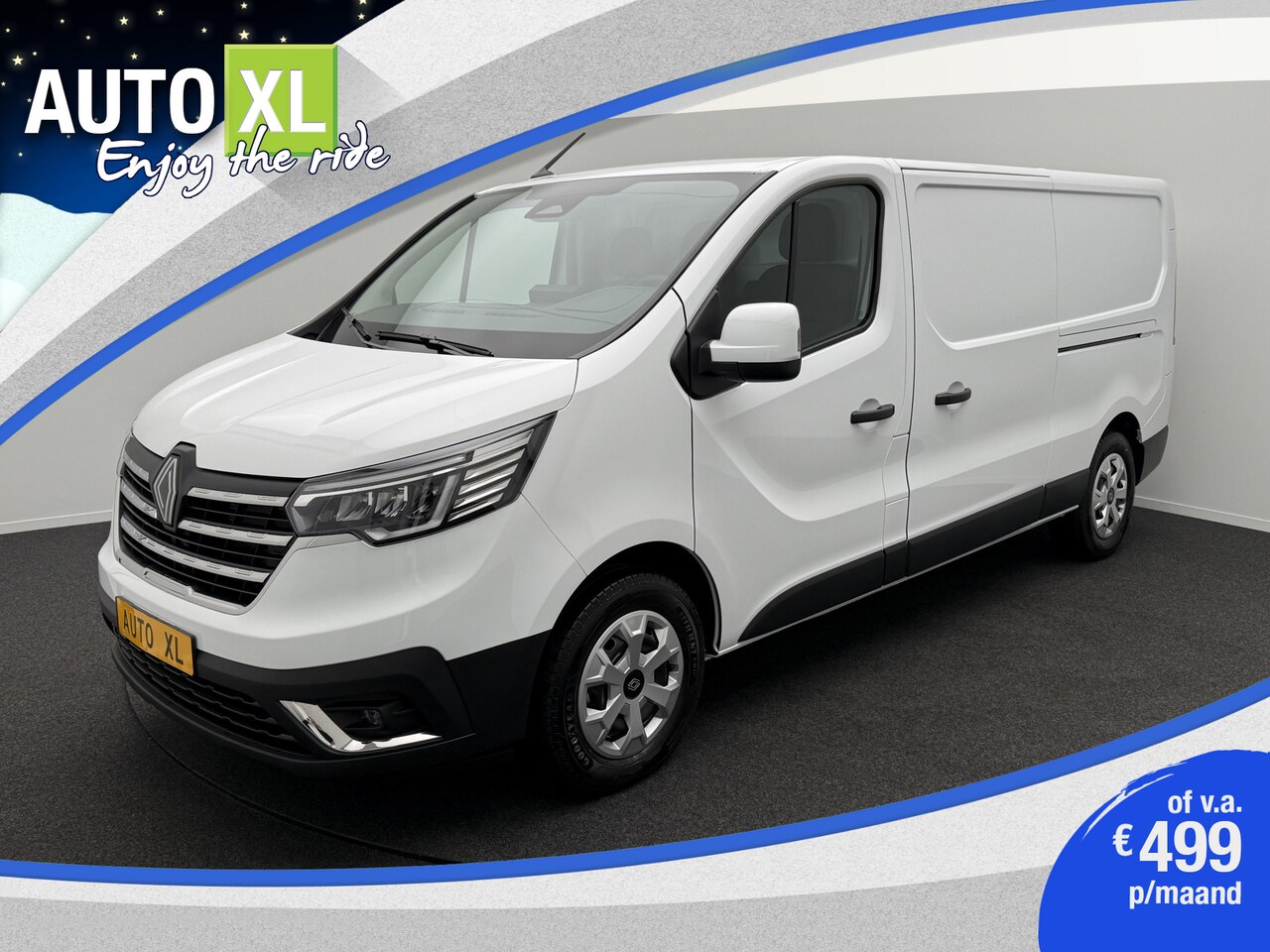 Renault Trafic - 2.0 Aut. 150 PK L2H1 Advance 3-Pers 2x Schuifdeur Trekhaak Clima - AutoWereld.nl