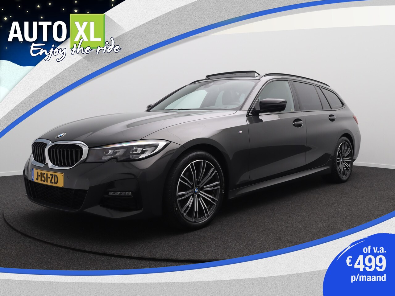 BMW 3-serie Touring - High Exe. M-Sport Pano-dak Sportstoelen LMV 18' - AutoWereld.nl