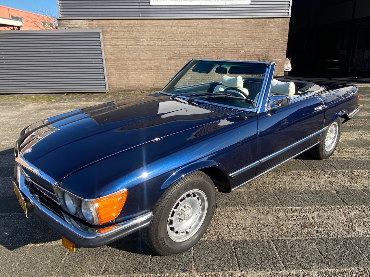 Mercedes-Benz SL-klasse Roadster - 450 SL 1974 Opknapper - AutoWereld.nl