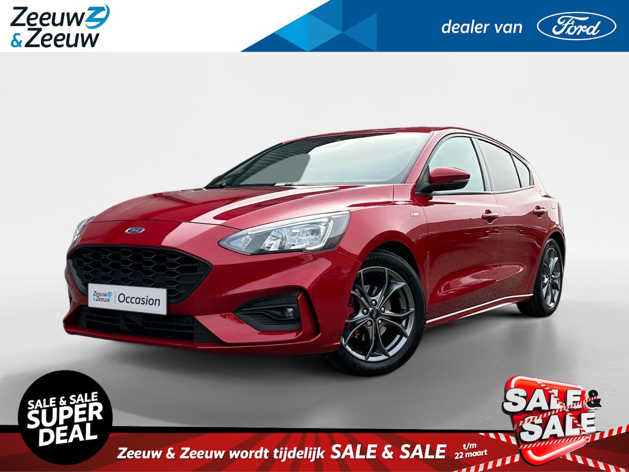 Ford Focus - 1.0 EcoBoost Hybrid ST Line X Business 1.0 EcoBoost Hybrid ST Line X Business - AutoWereld.nl