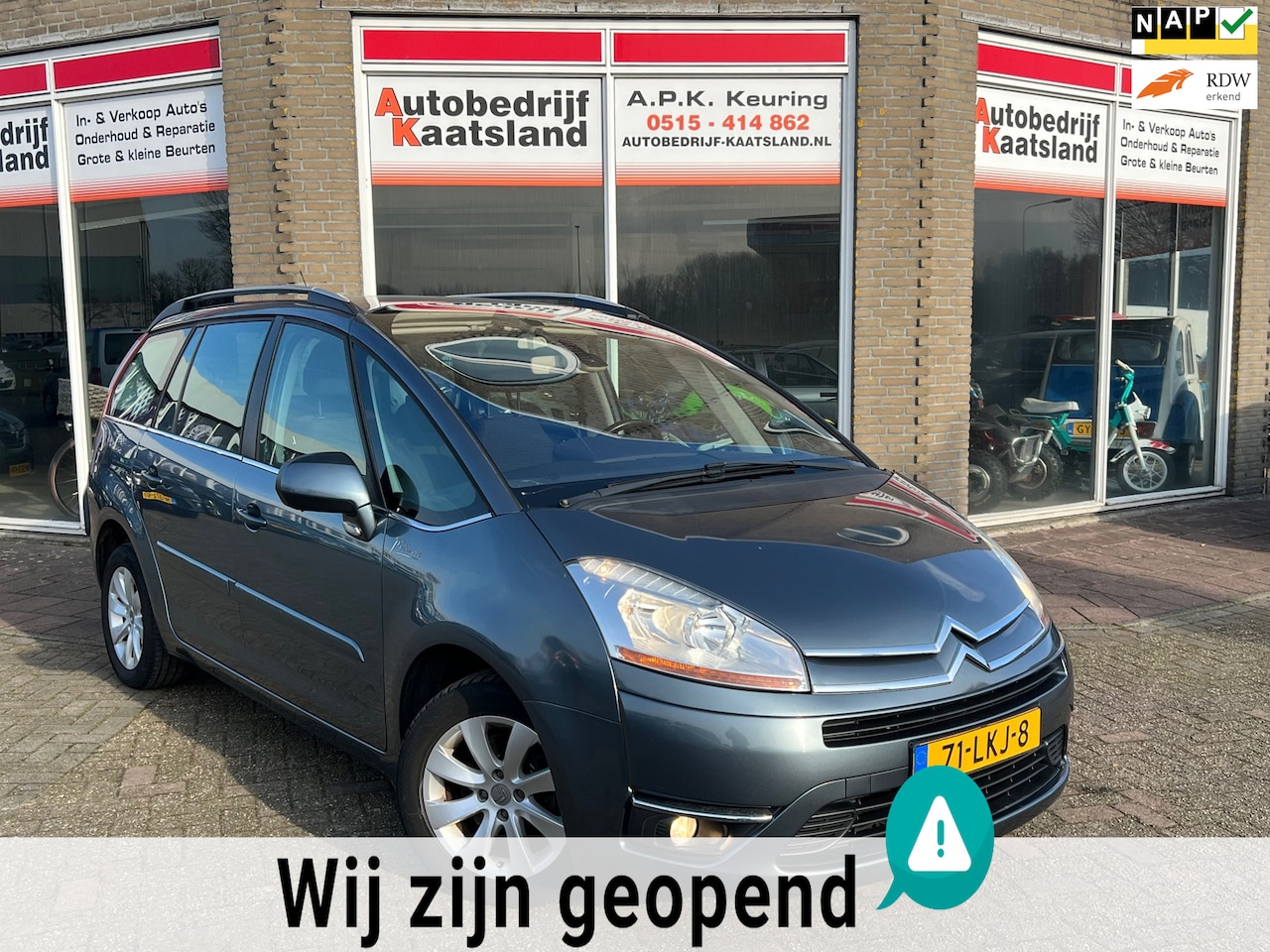 Citroën Grand C4 Picasso - 1.6 THP Business EB6V 7 Persoons Automaat - Clima - Cruise - APK: 11-2025 - AutoWereld.nl