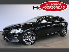 Volvo V60 - 2.0 D2 R-Design ECC Cruise control Navigatie Leer/Alcantara 100% Onderhouden Inruil mogeli