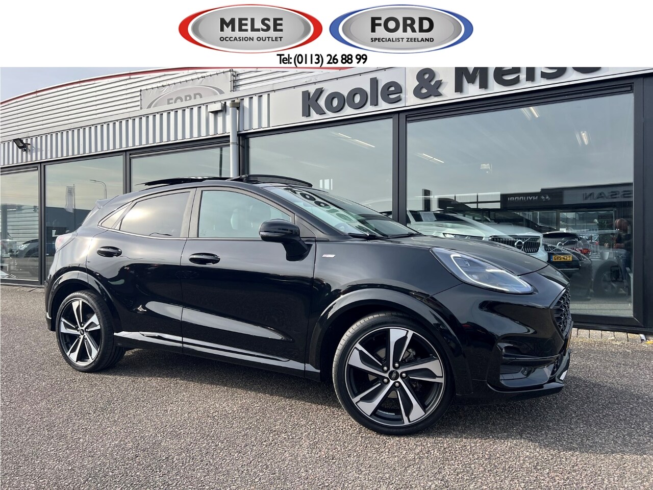 Ford Puma - 1.0i Ecoboost Hybrid 155pk ST-Line X , PANODAK , TREKHAAK , 19 INCH , VOORRUITVEWARMING - AutoWereld.nl