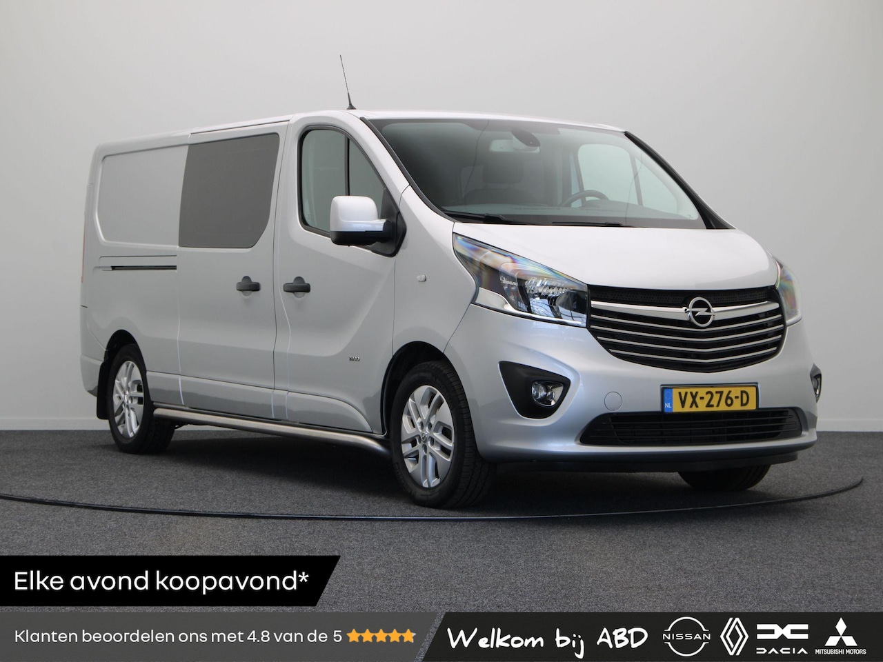 Opel Vivaro - 1.6 CDTI L2H1 DC Sport EcoFlex | Standkachel | Trekhaak | Achteruitrij Camera | Volledig D - AutoWereld.nl