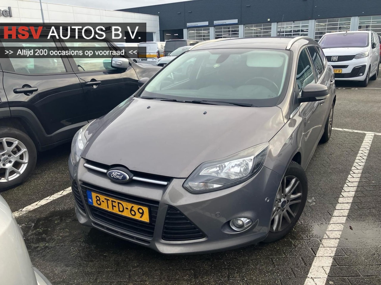 Ford Focus Wagon - 1.6 EcoBoost Titanium navi LM airco - AutoWereld.nl