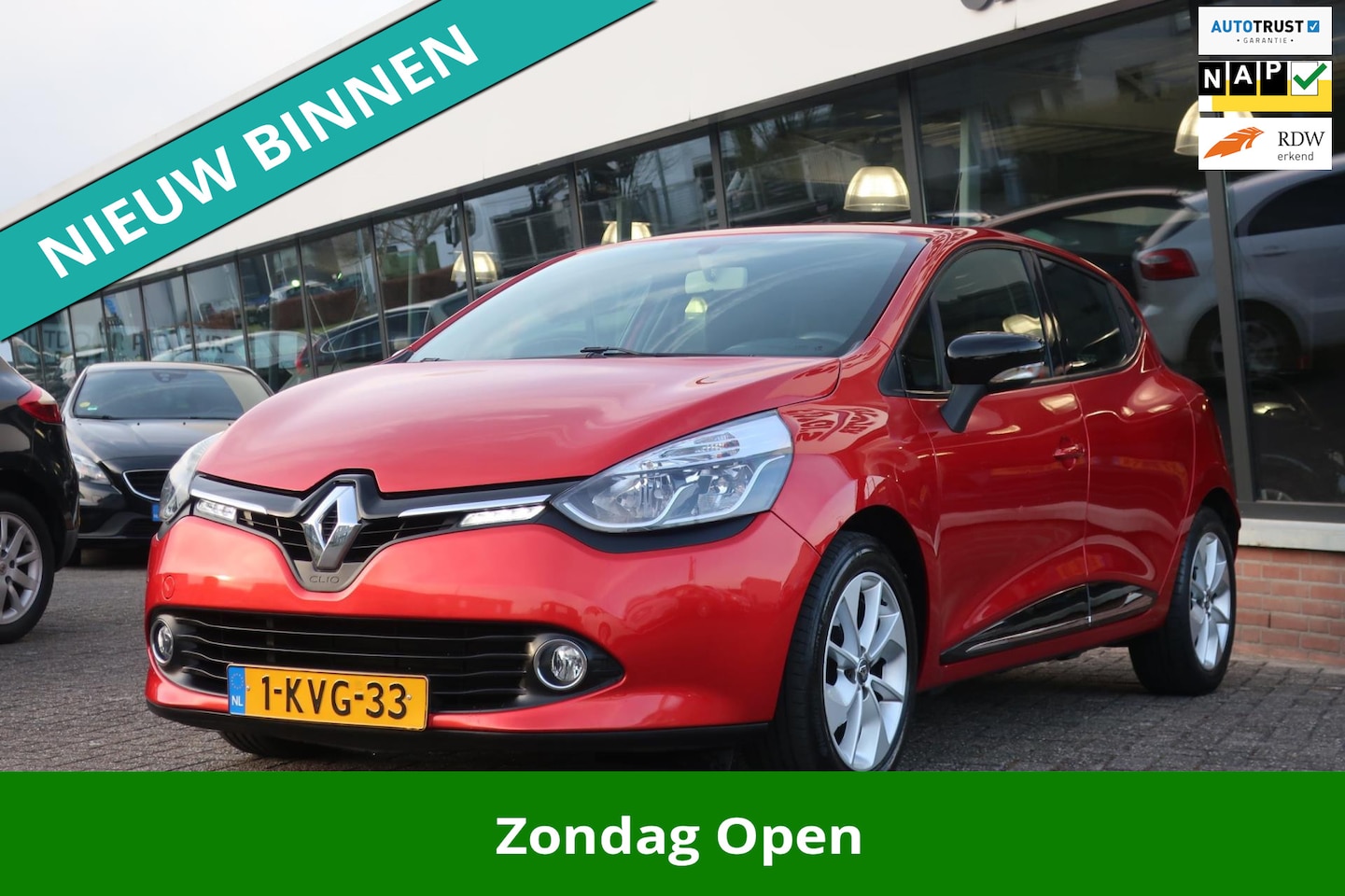 Renault Clio - 0.9 TCe Expression LED_CRUIS_NAVI_PDC_NAP. - AutoWereld.nl