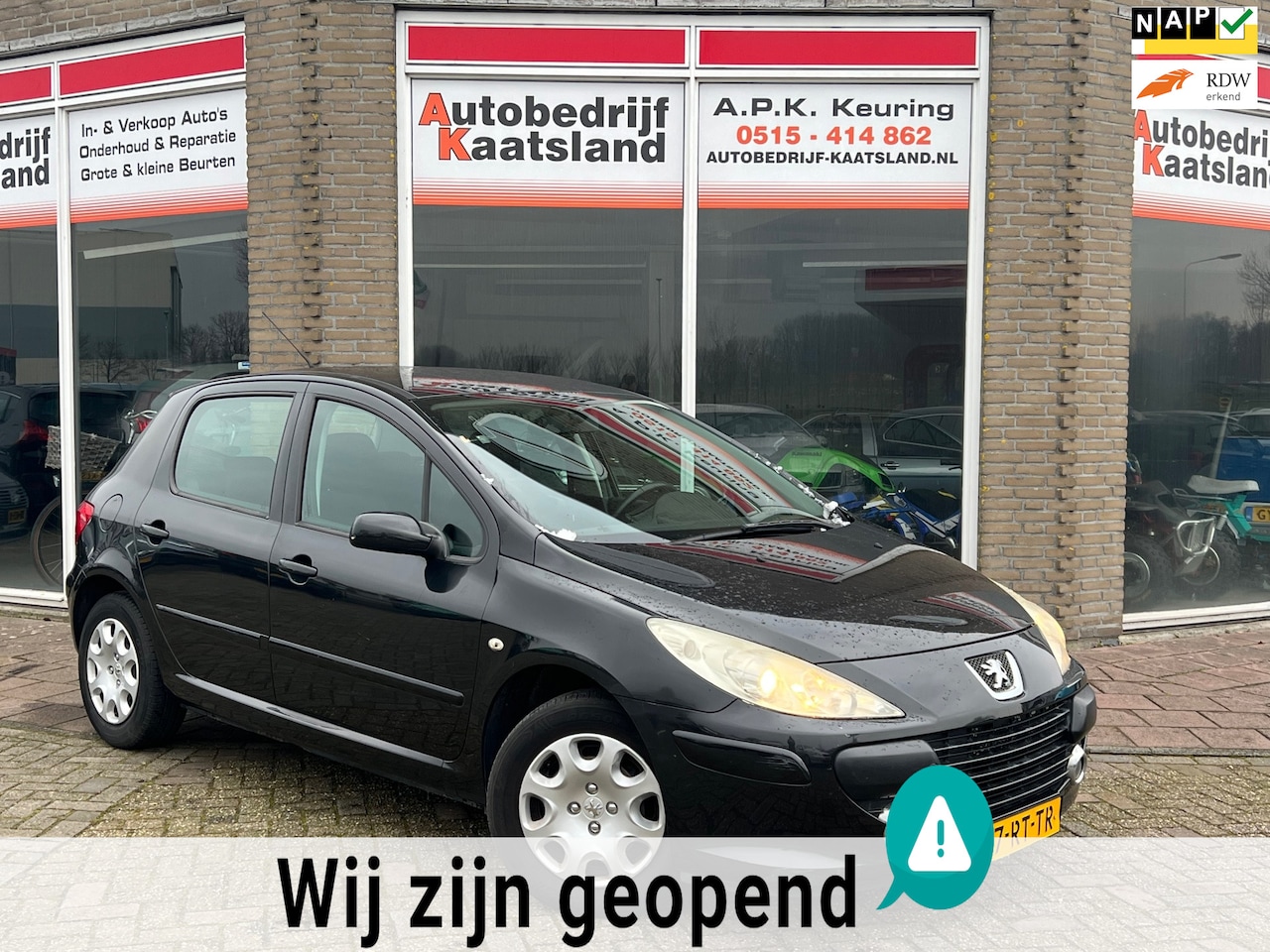 Peugeot 307 - 1.6-16V XS - 5 Deurs - Clima - APK: 08-2025 - AutoWereld.nl