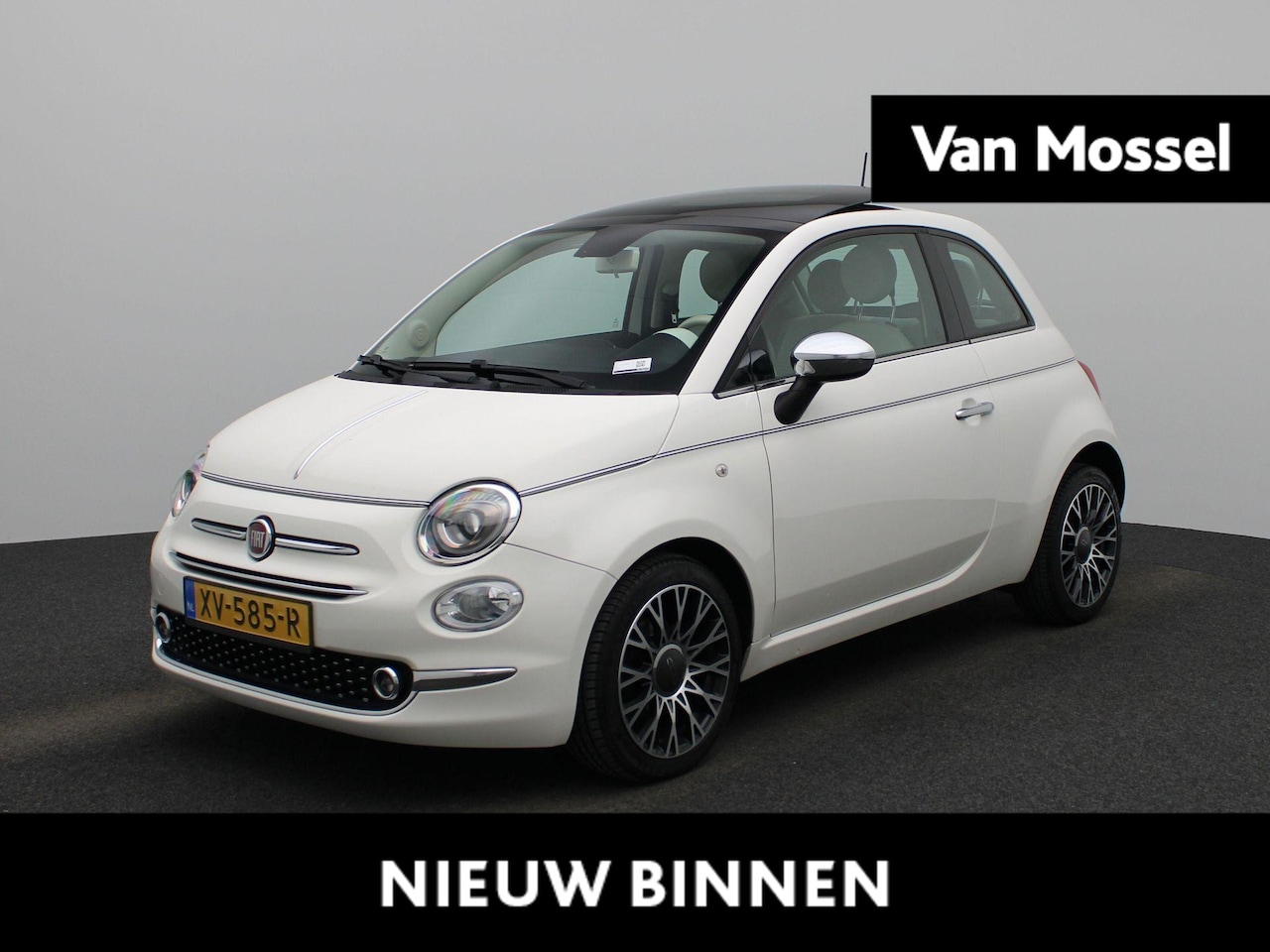 Fiat 500 - 0.9 TwinAir Turbo Collezione | PANORAMADAK | DIGITALE COCKPIT | NAVIGATIE | AIRCO | CLIMAT - AutoWereld.nl