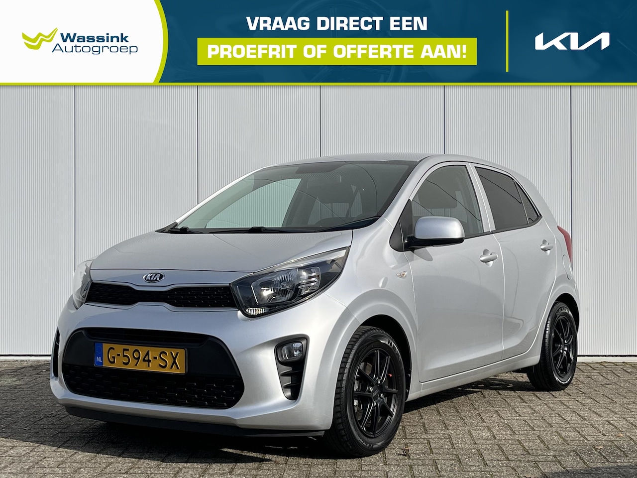 Kia Picanto - 1.0 MPi 67pk 4-zits ComfortPlusLine Camera | Carplay | Airco | NL Auto - AutoWereld.nl