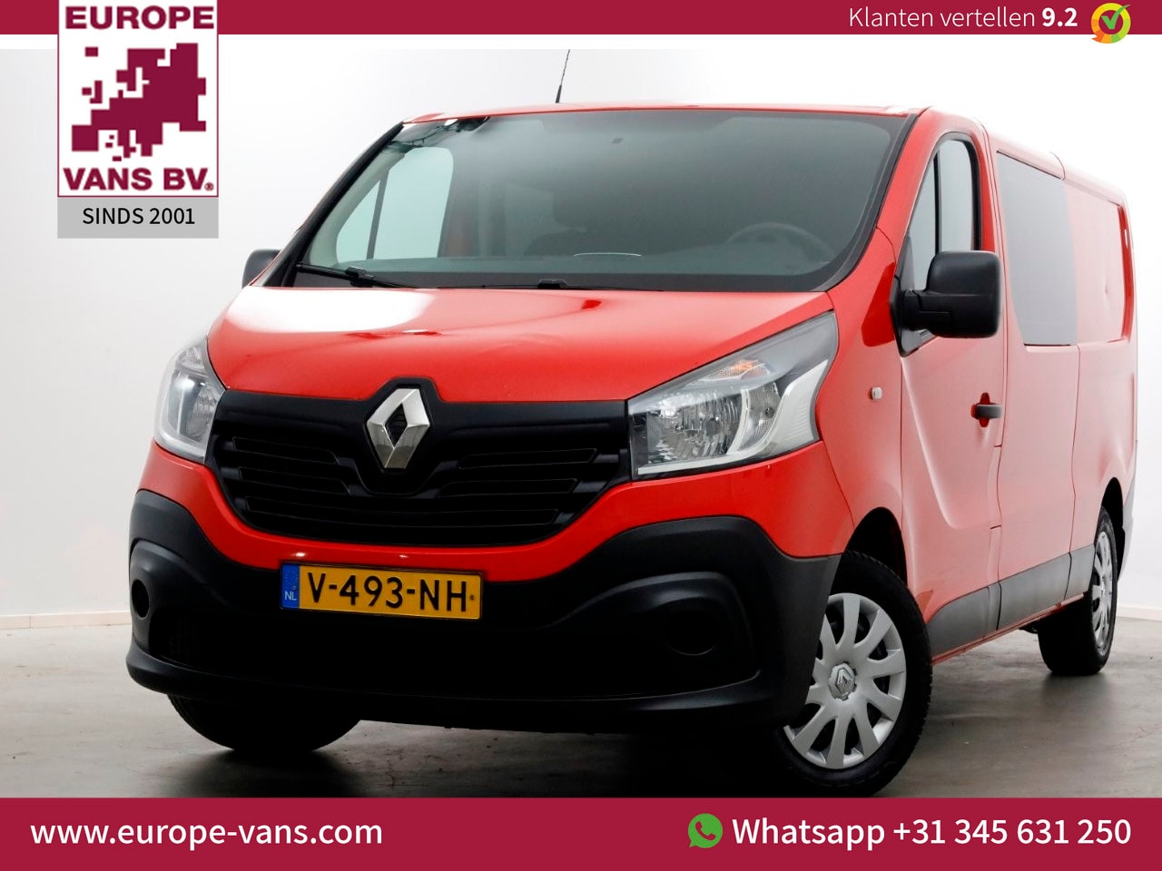 Renault Trafic - 1.6 dCi 122pk E6 L2H1 D.C. Comfort Airco/Navi 04-2018 - AutoWereld.nl