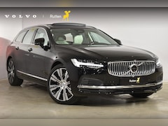 Volvo V90 - T6 350PK Longe Range AWD Ultimate Bright / Luchtvering / Nappa Leder met Ventilatie / 20''