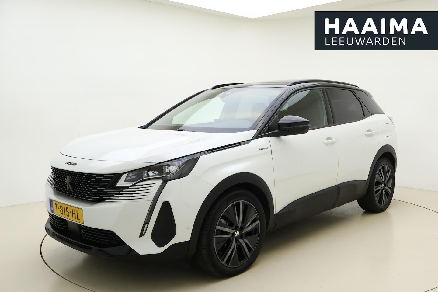 Peugeot 3008 - 1.6 HYbrid GT 225 PK | 8-traps Automaat | Lederen bekleding | Panorama dak | Elektrische v - AutoWereld.nl