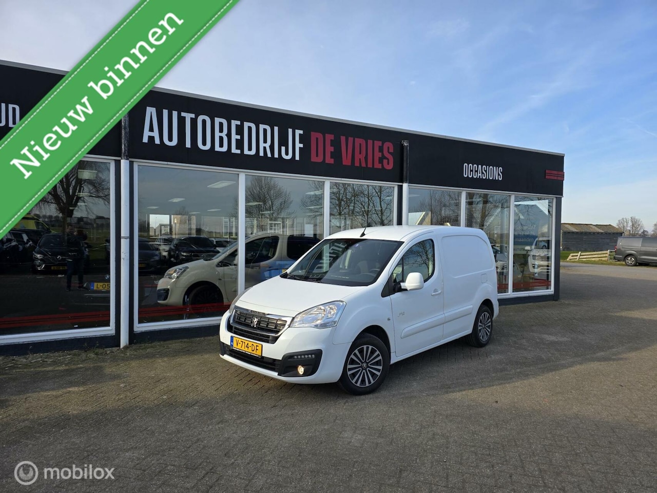 Peugeot Partner - bestel 120 1.6HDi 100 Airco/Cruise/Navi/LED/NAP - AutoWereld.nl