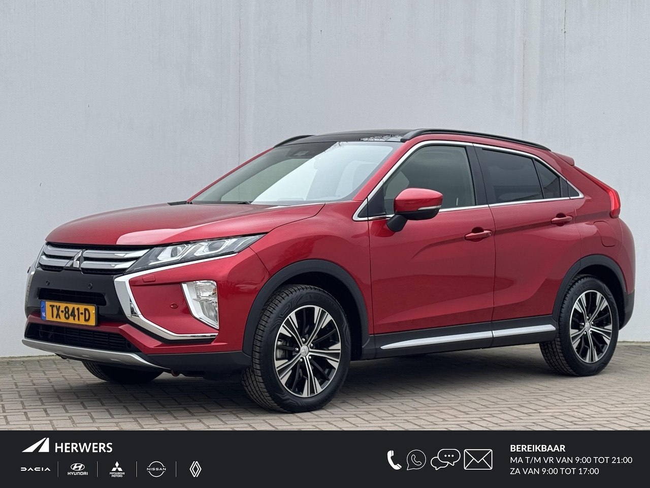 Mitsubishi Eclipse Cross - 1.5 DI-T 4WD Instyle / Stuur - Stoel - en voorruitverwarming / Trekhaak / Schuif- kantelda - AutoWereld.nl