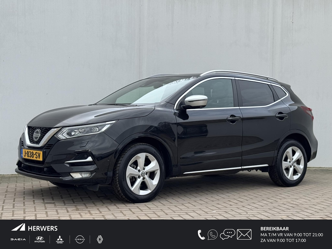 Nissan Qashqai - 1.3 DIG-T Tekna + / Automaat / Panoramadak / Adaptieve cruise control / Elektrisch verstel - AutoWereld.nl