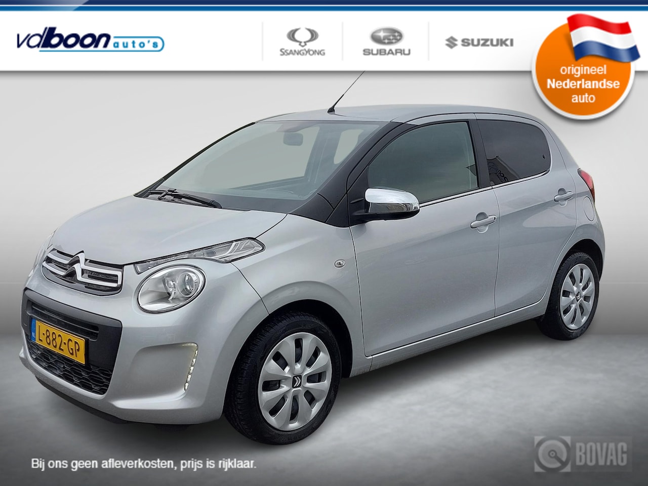 Citroën C1 - 1.0 VTi Feel AIRCO | APP. NAVI | NL-auto | rijklaarprijs !! - AutoWereld.nl