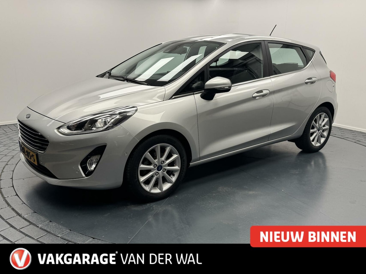 Ford Fiesta - 1.0i EcoBoost Titanium Android-Cr.contr-Clima-Camera-Stoel/Stoelverwarming-Lm16''velgen-Pa - AutoWereld.nl