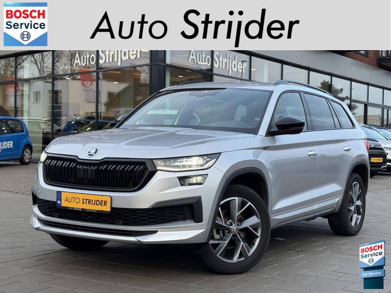 Skoda Kodiaq - 1.5 TSI Sportline Business 7p. 150pk automaat | Black optiek | 19LM | Alcantara - AutoWereld.nl