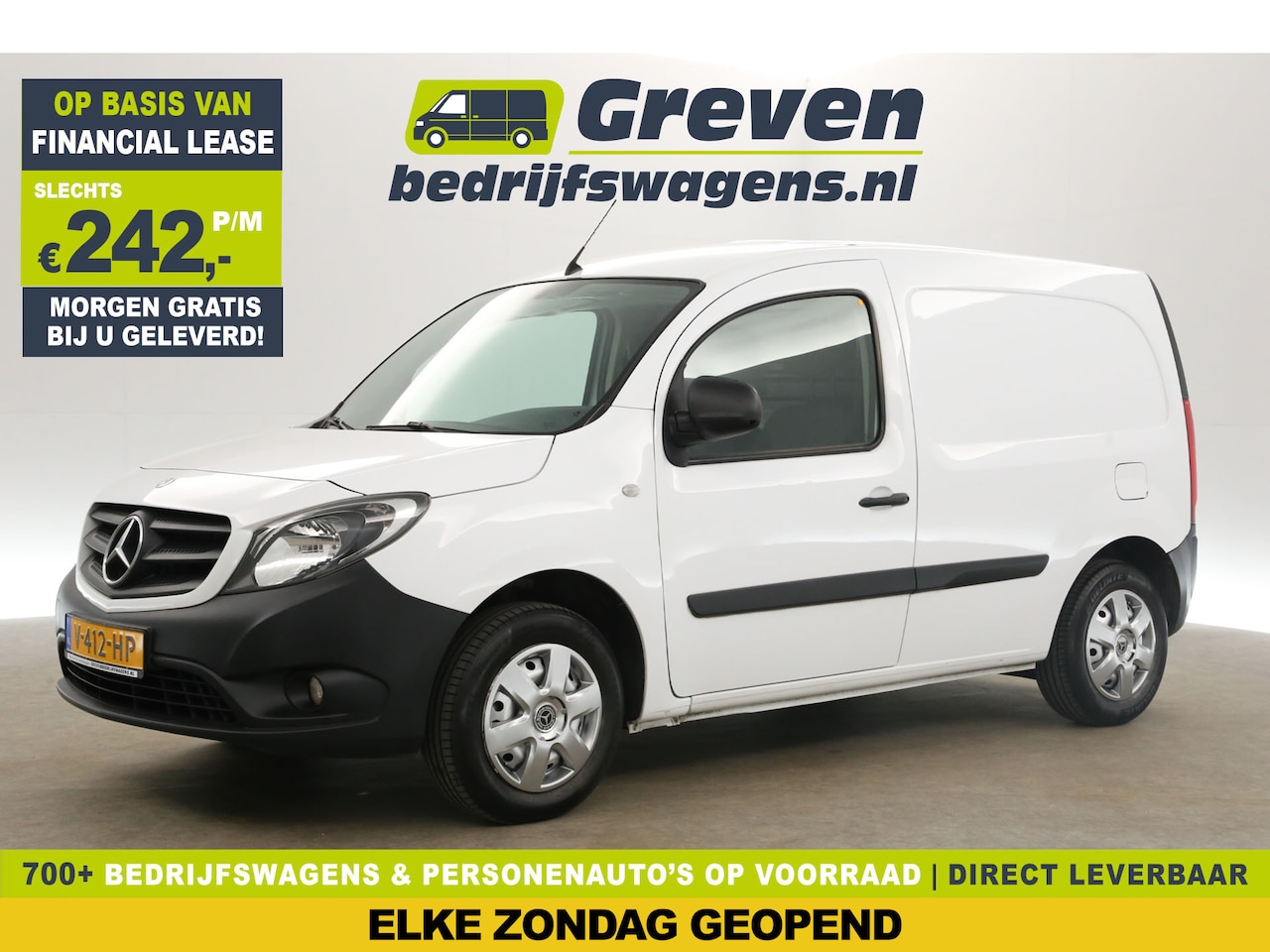 Mercedes-Benz Citan - 108 CDI L1H1 | MARGE! | Airco Cruise Navi DAB+ Elektrpakket - AutoWereld.nl