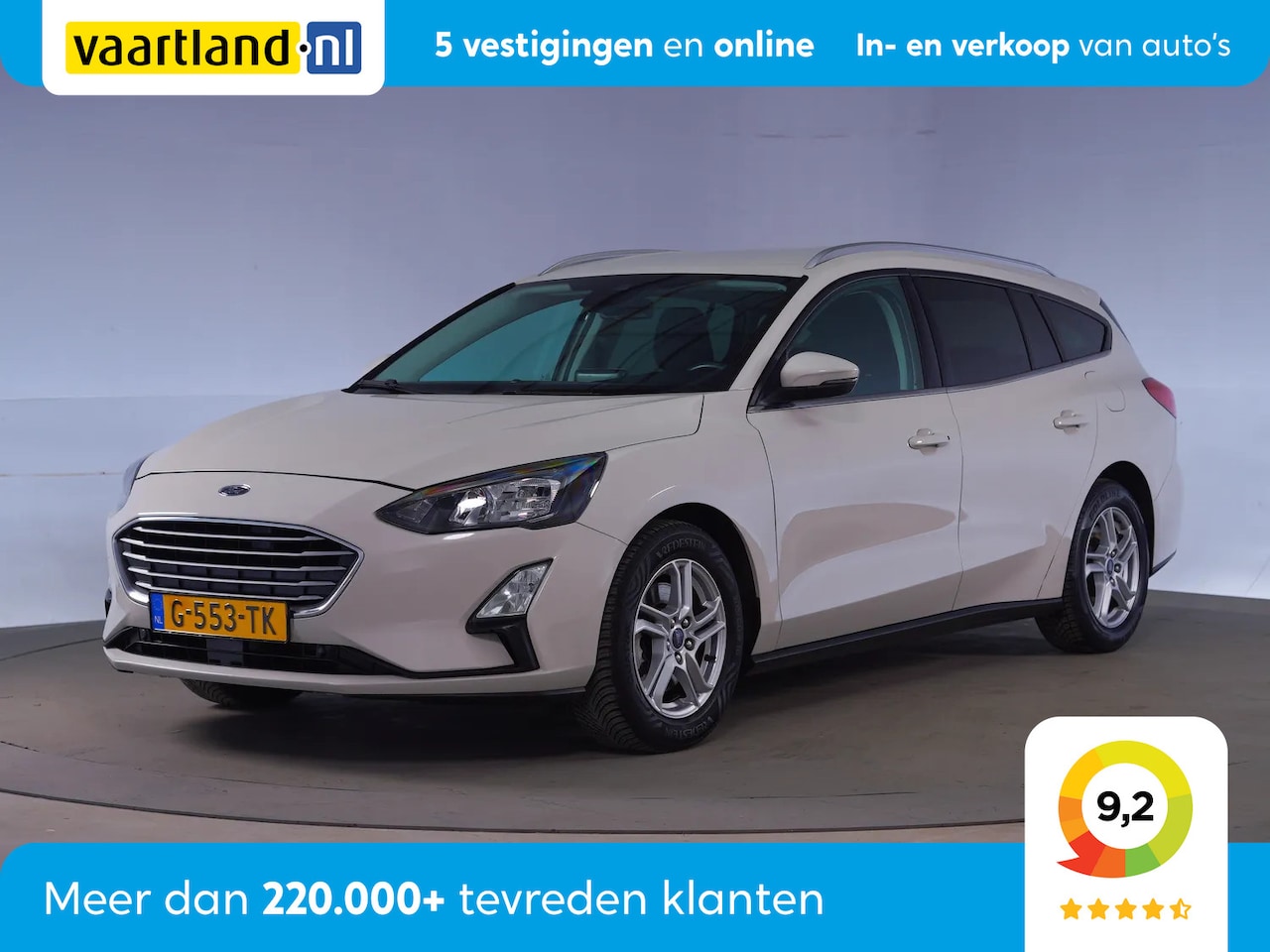 Ford Focus - 1.0 EcoBoost Trend Business [ Navigatie LED Parkeersensoren ] - AutoWereld.nl