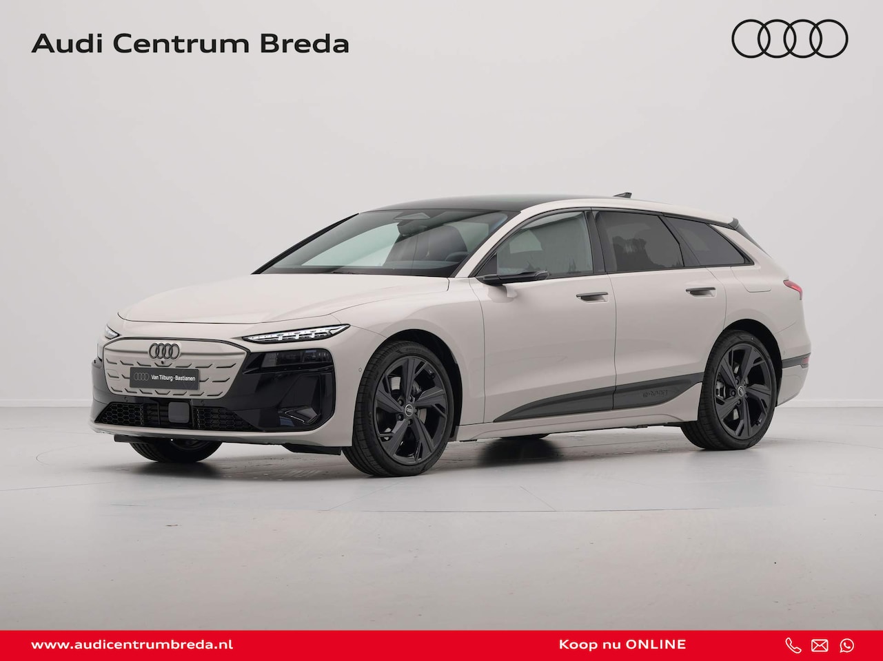 Audi A6 Avant e-tron - S edition performance 100 kWh Bijrijderdisplay ACC Blind Spot 360 camera B&O - AutoWereld.nl