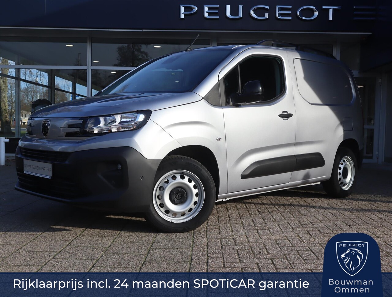 Peugeot Partner - L1 BlueHDi 100pk S&S, Rijklaarprijs, Navigatie Surround Rear Vision DAB+ - AutoWereld.nl