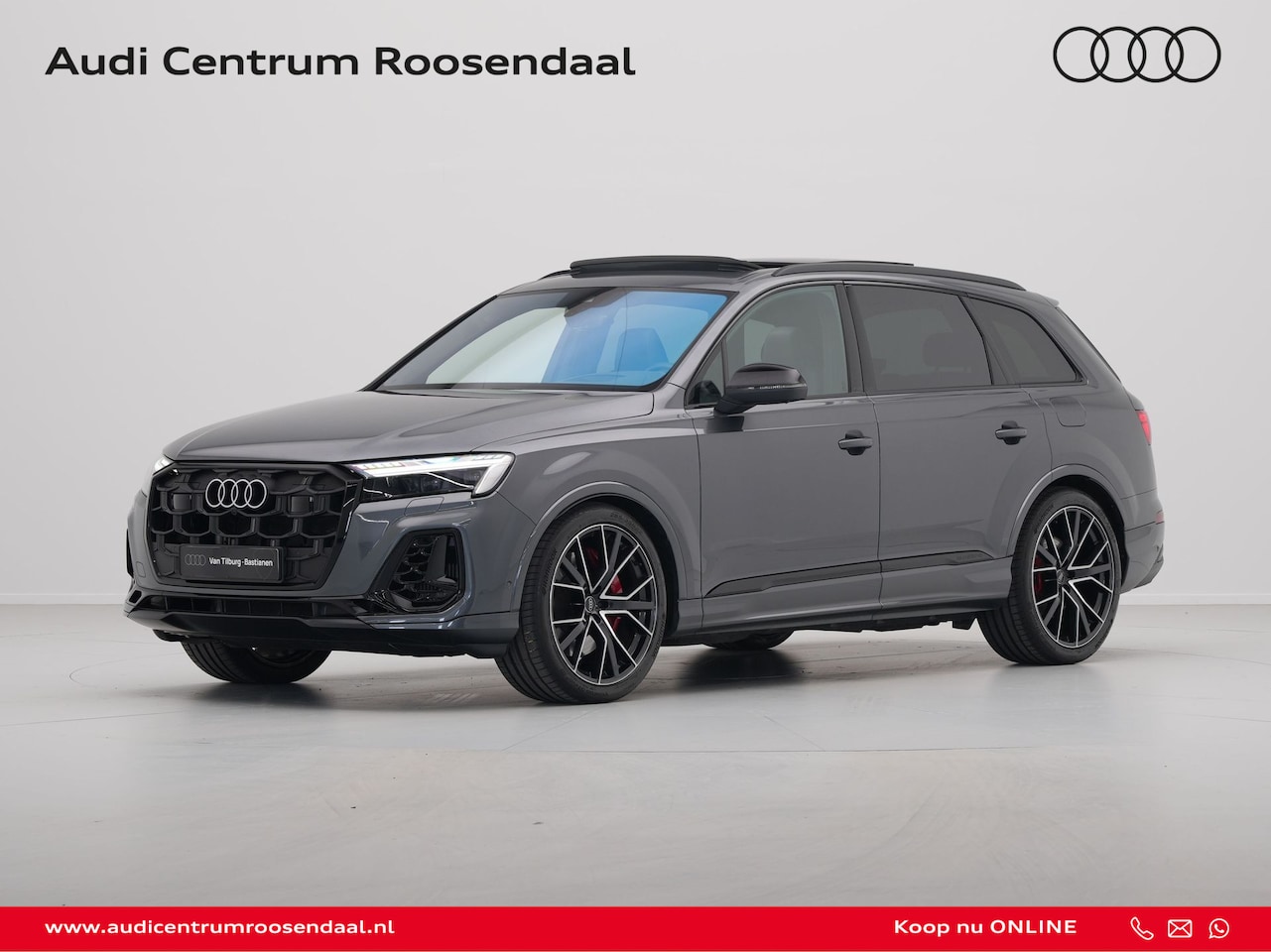 Audi Q7 - 60 TFSI e quattro Pro Line S Competition S Line Luchtvering Panorama B&O Stoelverwarming V - AutoWereld.nl