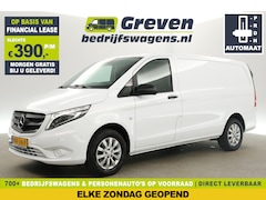 Mercedes-Benz Vito - 114 CDI Lang Automaat Airco Cruise Camera Carplay Trekhaak 3 Persoons 16''LMV PDC