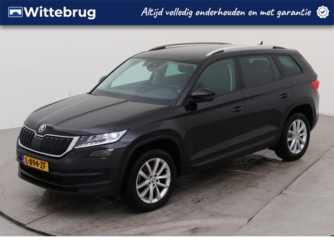 Skoda Kodiaq - 1.5 TSI Business Edition DSG/ Metallic/ Led/ Ged. Leder Int. / Elec Klep/ Camera/ Clima/ N - AutoWereld.nl