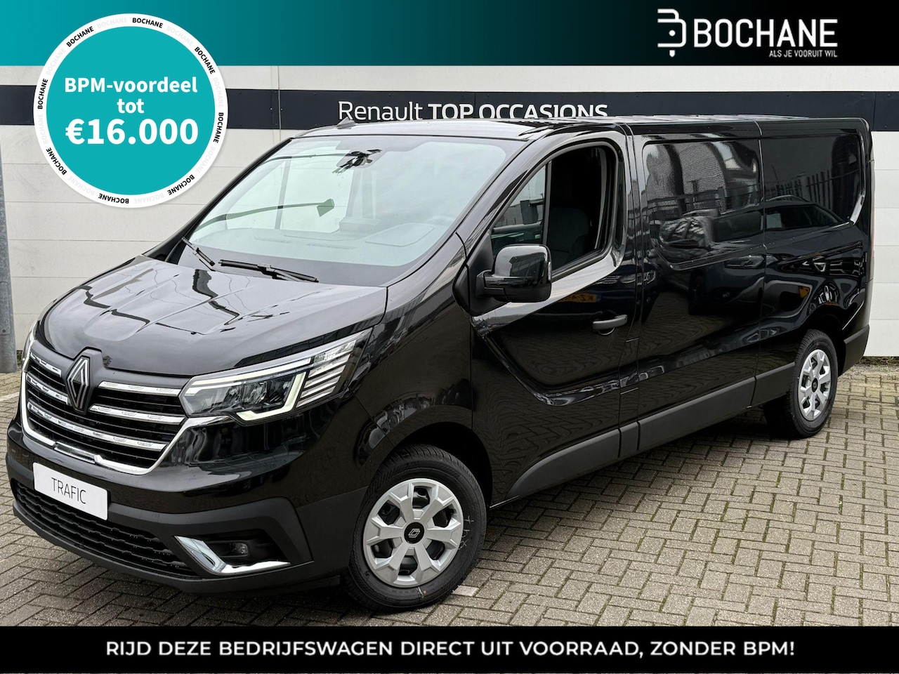 Renault Trafic - 2.0 Blue dC1 150 EDC T30 L2H1 Advance | BPM vrij | Direct leverbaar | Navi | Camera - AutoWereld.nl