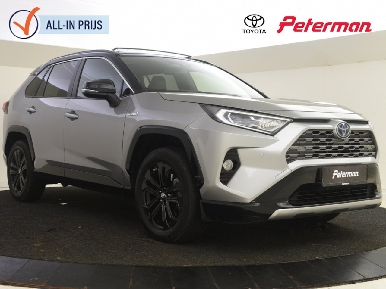 Toyota RAV4 - 2.5 Hybrid AWD Bi-Tone | Panoramadak | Stoelverwarming | PDC V+A - AutoWereld.nl