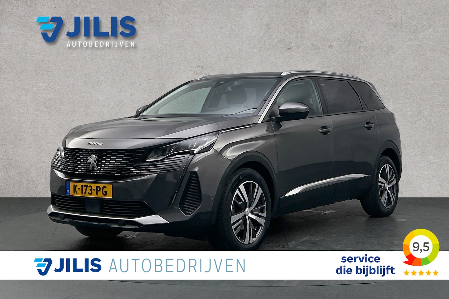 Peugeot 5008 - 1.2 PureTech Blue Lease Allure | Half lederen bekleding | LED koplampen | Camera | Parkeer - AutoWereld.nl