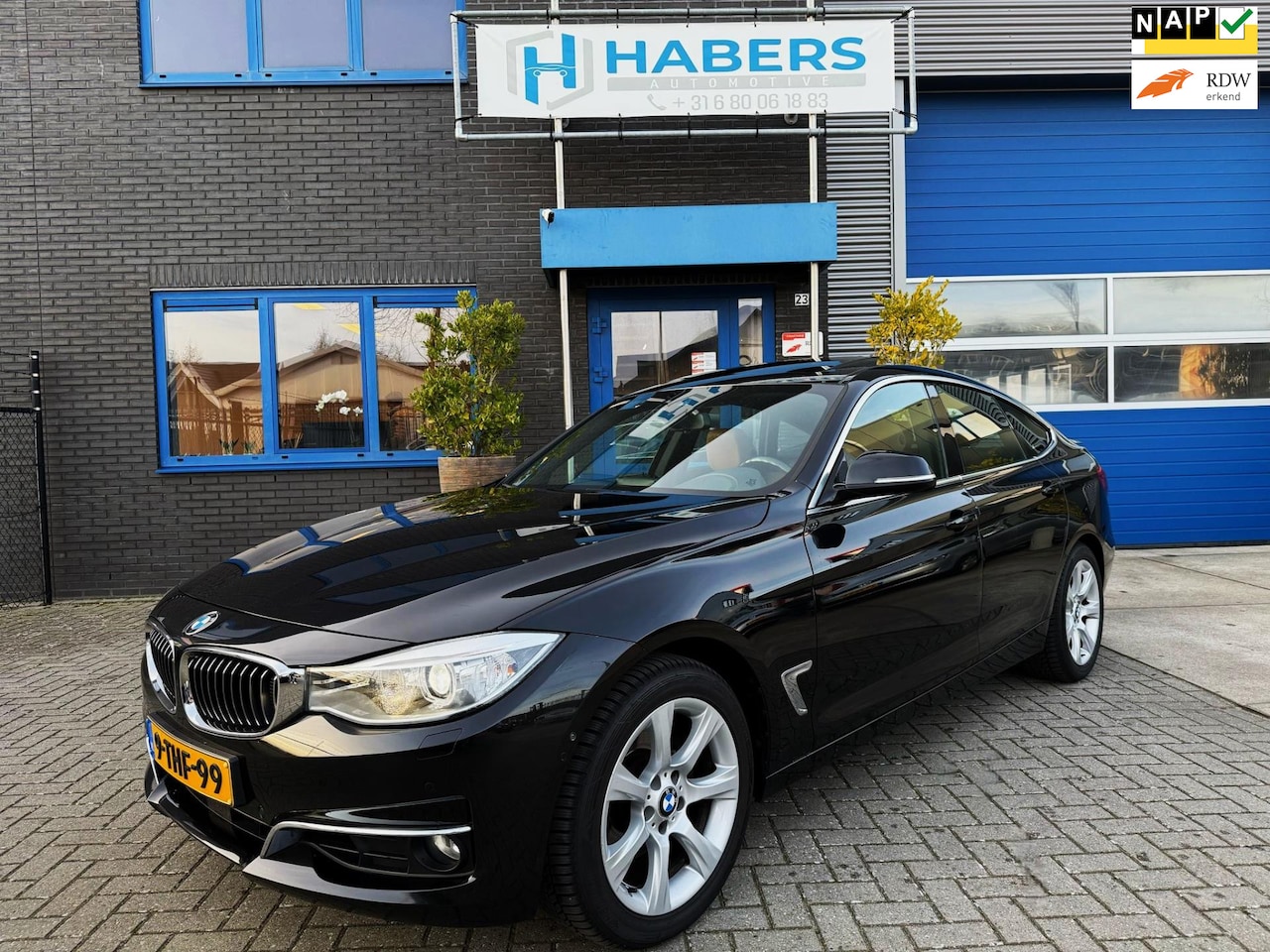 BMW 3-serie Gran Turismo - 328i xDrive High Executive 245PK|Headup|Xenon|Kantel/Schuifdak|Leder|360Camera|Adaptive|Pr - AutoWereld.nl