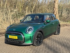 MINI One - Schuif/kantel dak,  Bruin leer, Mini Racing Green