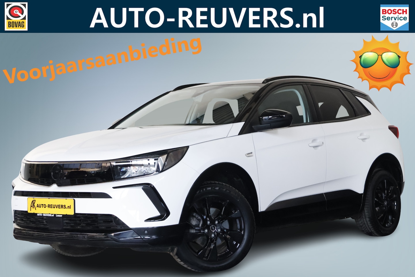 Opel Grandland - 1.2 Turbo GS Line / LED / CarPlay / Leder / Automaat - AutoWereld.nl